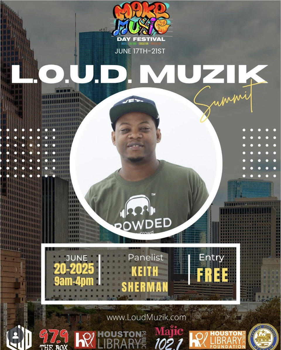 S/o to @AdminSherm @CrowdedStreaming L.O.U.D. MUSIC DAY FEASTIVAL SPEAKER